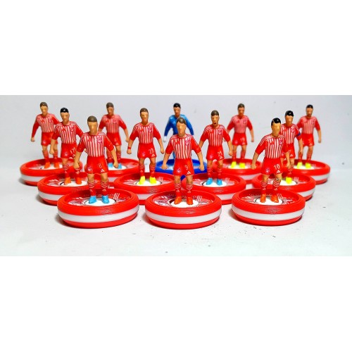 Subbuteo Andrew Table Soccer Olympiacos 2023-24 Youth League Winners on WSB Professional bases